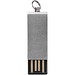Mini Rotate USB-Stick, silber, 1GB