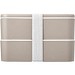 MIYO POP 700 + 700 ml doppelschichtige Lunchbox, sandstone