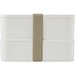 MIYO POP 700 + 700 ml doppelschichtige Lunchbox, weiss