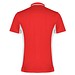 Montmelo Sport Poloshirt Unisex, rot / weiß, 2XL