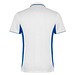Montmelo Sport Poloshirt Unisex, weiß / royalblau, L