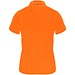 Monzha Sport Poloshirt für Damen, Fluor Orange, 2XL