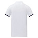 Morgan Polo für Herren, zweifarbig, weiss, XL