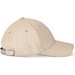 NATHAN. Kappe aus 100 % Baumwolle (260 g/m²) mit 6 Paneelen, Beige