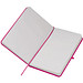 Notizbuch Happy, DIN A5, blanko, pink