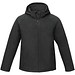 Notus wattierte Softshell Herrenjacke, schwarz, XS