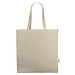 Odessa 220 g/m² recycelte Baumwoll Tragetasche 13L, natur