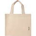 Odessa Mini-Tragetasche mit Bodenfalte aus 220 g/m² GRS Recyclingbaumwolle 9L, natur