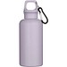 Oregon 400 ml einfarbige RS-zertifizierte Trinkflasche aus recyceltem Kunststoff mit Karabinerhaken, fliederfarben