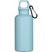 Oregon 400 ml einfarbige RS-zertifizierte Trinkflasche aus recyceltem Kunststoff mit Karabinerhaken, wolkenblau