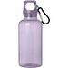 Oregon 400 ml RCS-zertifizierte Trinkflasche aus recyceltem Kunststoff mit Karabiner, fliederfarben