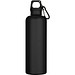 Oregon 750 ml einfarbige RS-zertifizierte Wasserflasche aus recyceltem Kunststoff mit Karabinerhaken, schwarz