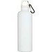 Oregon 750 ml einfarbige RS-zertifizierte Wasserflasche aus recyceltem Kunststoff mit Karabinerhaken, weiss