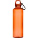 Oregon 750 ml RCS-zertifizierte Trinkflasche aus recyceltem Kunststoff mit Karabinerhaken, orange