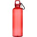 Oregon 750 ml RCS-zertifizierte Trinkflasche aus recyceltem Kunststoff mit Karabinerhaken, rot