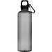 Oregon 750 ml RCS-zertifizierte Trinkflasche aus recyceltem Kunststoff mit Karabinerhaken, schwarz