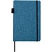Orin A5 Notizbuch aus RPET, Hale Blue
