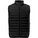 Pallas GRS recycelter wattierter Bodywarmer für Herren, schwarz, M