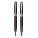 Pierre Cardin® ROI Set aus Kugelschreiber und Rollerball Pen, gunmetal