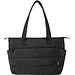Puffer 15,6 GRS recycelte Laptoptragetasche 18L, schwarz