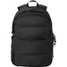 Puffer 15,6 GRS recycelter Laptoprucksack 18L, schwarz