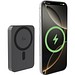 Quantum RCS Ultra-Fast 25W 10.000mAh magnetische Powerbank, grau, schwarz