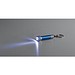 RE-LERGAN. Schlüsselanhänger mit LED-Taschenlampe, Königsblau