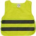 Reflektierende Warnweste Unisex, neongelb, L
