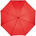 Regenschirm mit Fiberglassgestänge, rot
