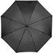 Regenschirm mit Fiberglassgestänge, schwarz