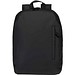 Resi Plus 15 GRS recycelter diebstahlsicherer Rucksack 18L, schwarz