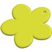 RFX™ H-13 reflektierender PVC-Anhänger Blume, neongelb