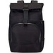 Rhine 15 Rolltop-Rucksack aus recyceltem GRS-Material 18 L, schwarz