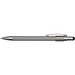 Rill RCS recycelter Kugelschreiber mit Stylus und Fidget Spinner (blaue Mine), grau