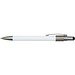 Rill RCS recycelter Kugelschreiber mit Stylus und Fidget Spinner (blaue Mine), weiss