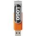 Rotate Doming USB-Stick, orange, 64GB