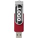 Rotate Doming USB-Stick, rot, 64GB
