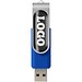 Rotate Doming USB-Stick, royalblau, 64GB