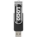 Rotate Doming USB-Stick, schwarz, 64GB