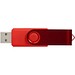 Rotate Metallic USB-Stick, dunkelrot, 2GB