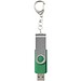 Rotate mit Schlüsselanhänger USB-Stick, grün, 2GB