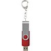 Rotate mit Schlüsselanhänger USB-Stick, rot, 2GB