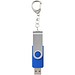Rotate mit Schlüsselanhänger USB-Stick, royalblau, 2GB