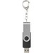 Rotate mit Schlüsselanhänger USB-Stick, schwarz, 64GB