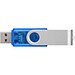 Rotate Transculent USB-Stick, blau, 1GB