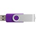 Rotate USB-Stick 3.0 mit Doming, lila, 32GB