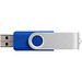 Rotate USB-Stick 3.0 mit Doming, royalblau, 16GB