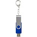Rotate USB-Stick 3.0 mit Schlüsselanhänger, royalblau, 64GB