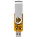 Rotate USB-Stick 3.0 transparent, orange, 16GB
