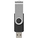 Rotate USB-Stick, schwarz, 4GB